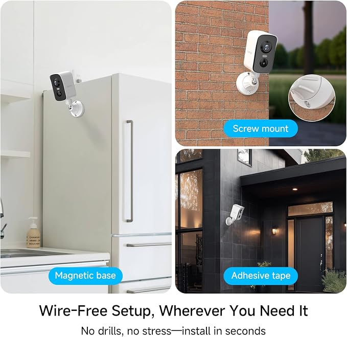 Arenti Ultimate Pet Care & Home Security Bundle: 2K Smart Feeder Kit with Water Fountain + 340° Pan/Tilt Battery Camera, WiFi App Control, 2-Way Audio, Ideal for Remote Pet Monitoring & Home Safety