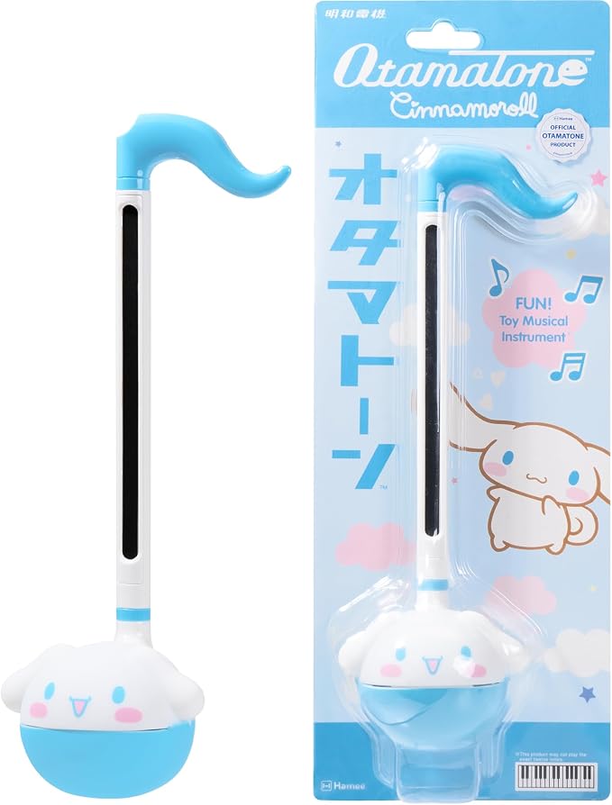 Otamatone Sanrio Cinnamoroll Electronic Portable Music Instrument/Synthesizer Toy from Japan by Maywa Denki (Officially Licensed Hello Kitty and Friends) [English Instructions]
