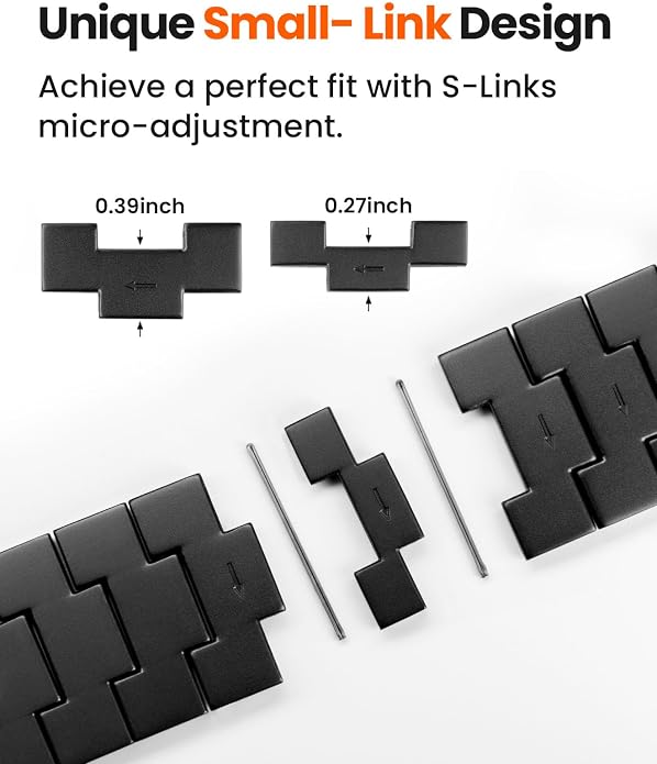 Titanium Watch Band Compatible with Apple Watch Ultra 3 & Ultra 2 1 49mm - 26mm Wide-Body Metal Apple Watch Ultra Band with Scratch Resistant DLC Coating for men - CRNS01 Business Series