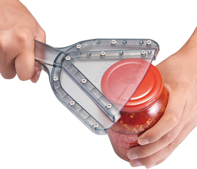 Uinxan Jar Opener for Weak Hand & Seniors with Arthritis,Bottle and Can Opener,Ring Pull Tab Cans,Open Any Lids
