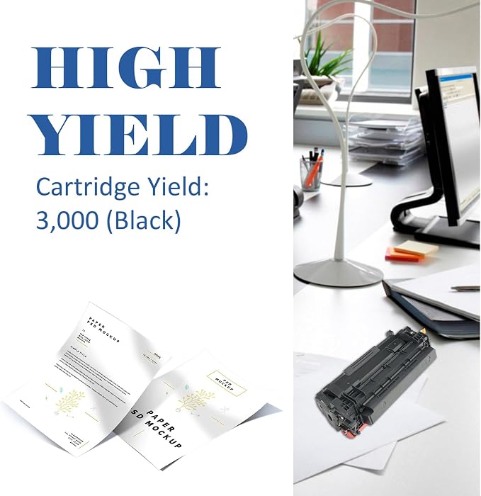 CF258A 58A Toner Cartridge Black M428fdw M404n Compatible Replacement for HP 58A CF258A 58X CF258X for HP LaserJet Pro MFP M428fdn M428dw Pro M404n M404dn M404dw M404 Printer Ink with Chip 4 Pack