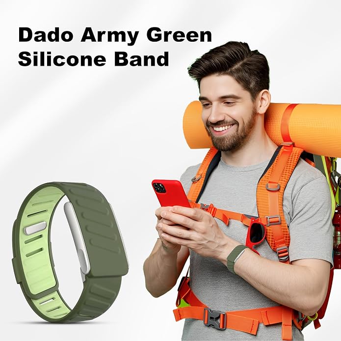 DADO Multi-Pack Wrist Bands Compatible with Whoop 5.0, Peak, One & Life MG – Hydroknit Nylon, Sport Silicone, Premium Nylon – Replacement Straps with Hook, Clasp, Quick Link Slider