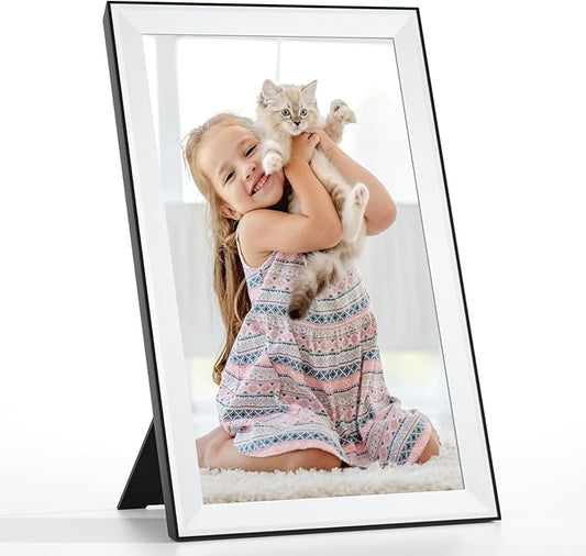 15.6inch Digital Picture Frame - WiFi Large Digital Photo Frame with Touch Screen for Mothers Day Gi-fts, FHD IPS Electronic Picture Frame Uhale 32GB Storage, Share Photos and Videos Instantly