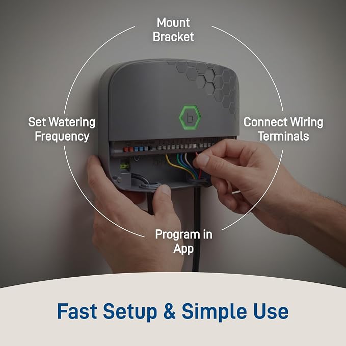 Orbit B-hyve XR Smart Sprinkler Timer - 16-Zone - WiFi-Enabled Indoor/Outdoor Irrigation Controller - App Control - Weatherproof Watering System - Multi Zone - Custom Programs - 57995