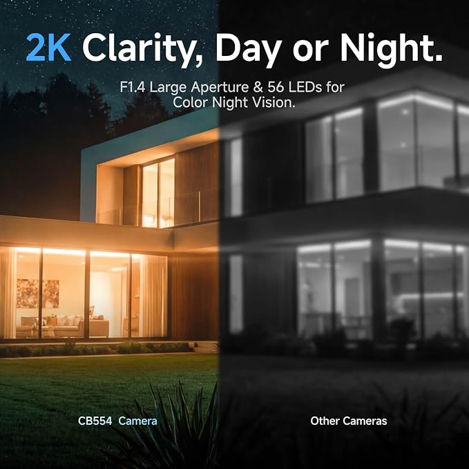 VSTARCAM 2K Security Cameras Wireless Outdoor, No-Drill Magnetic & Adhesive Mount, Free Cloud & SD Storage, WiFi 6 2.4/5G Dual Band, Motion Alerts, 6-Month Battery, Color Night Vision, IP66,2-Way Talk