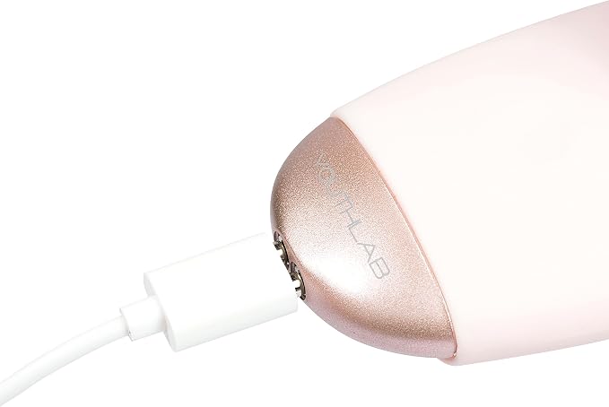 SoniGlow Silicone Face Scrubber/Facial Cleansing Brush – Electric Vibrating Skincare Scrubber Tool for Deep Pore Cleansing, Gentle Massage, Makeup Removal, Waterproof and Rechargeable (Pink)
