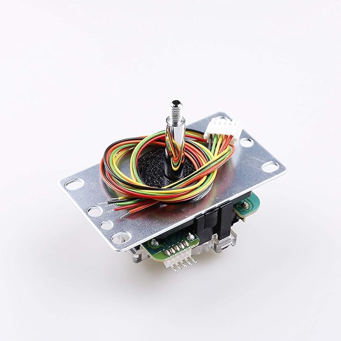 Sanwa JLF-TP-8YT Joystick + Sanwa 8 pcs OBSF-30 Push Button Bundle Kit Color : Green - for Arcade Game 4 & 8 Way Adjustable, Compatible with Catz Mad SF4 Tournament Joystick S@NWA