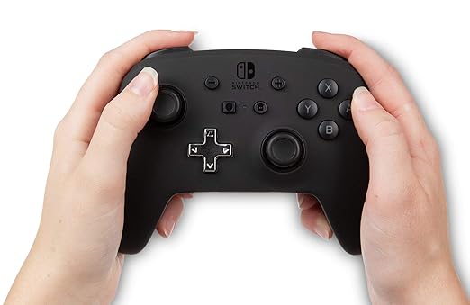 PowerA Enhanced Wireless Controller for Nintendo Switch/Switch 2 / Switch Lite/OLED Model - Black - Gamepad, game controller, Officially Licensed
