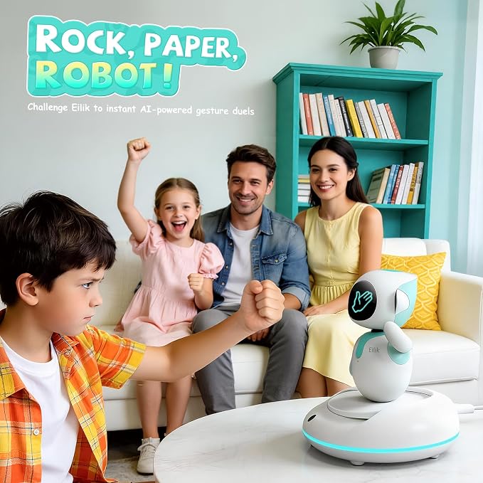 ENERGIZE LAB Eilik AI Station – Upgrade Eilik into a Smarter AI Companion with Voice Chat, Storytelling, Fun Interactive Games, and Fortune-Telling Features for More Lifelike Daily interactions