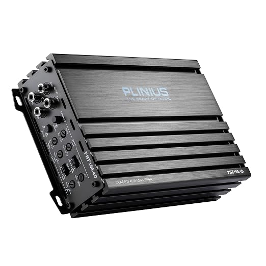 PLINIUS PHF100.4D car Audio Amplifier 4 Channels Full Range Class D Multichannel