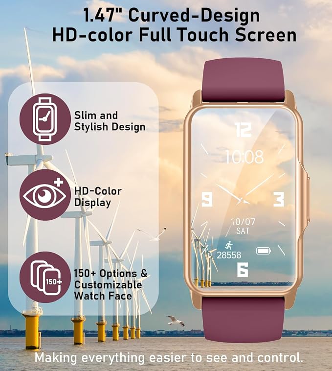 Mindrose Fitness Tracker with Heart Rate Blood Oxygen Sleep Monitor Sports Modes Step Calorie Counter Pedometer