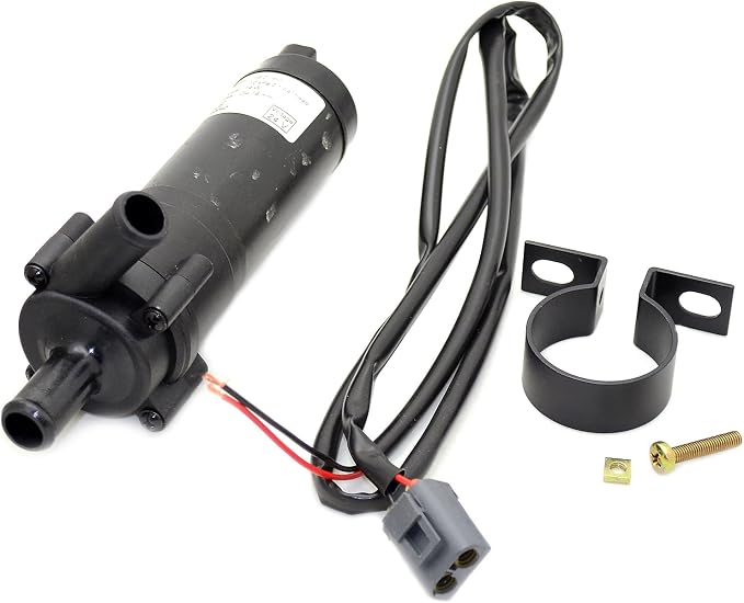 Johnson Pumps 10-24486-03 CM10P7-1 4.0 GPM Circulation Pump with 5/8-Inch Port, 12V, Black