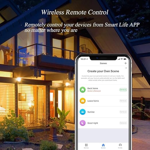 Smart WiFi Light Switch 3 Gang - Wireless Compatible with Alexa and Google Home