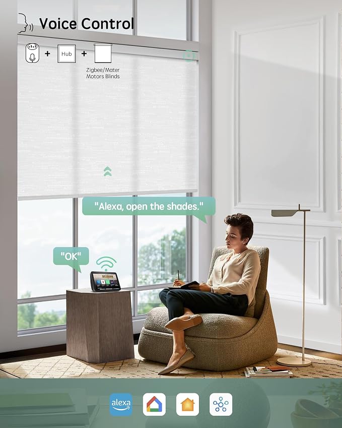 Yoolax Zigbee Matter Smart Hub, Compatible with Alexa, Google Home | Voice Control, App Control, Connect with All Alexa, Google Home Assistant Devices, Support up to 16 Devices, Easy to Set up