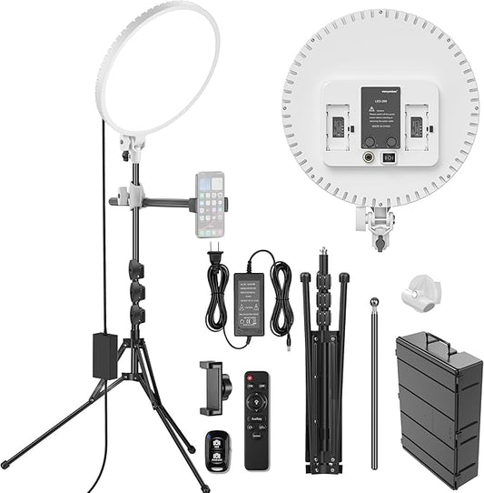 Large Ring Light with 72" Tripod Stand, (White, 13)