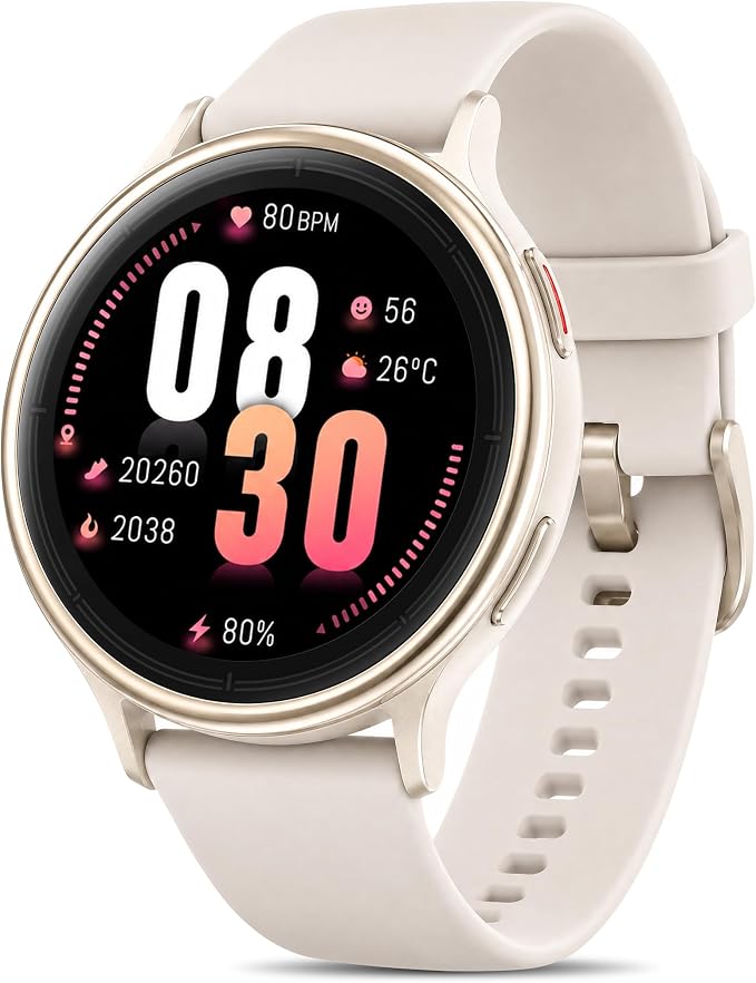 Smart Watch for Women (Answer/Make Call), 1.65" HD Fitness Tracker with Heart Rate/SpO2/Sleep Monitor, Pedometer, 110+ Sports Modes, 3ATM Waterproof, 7-Day Battery, for iOS Android