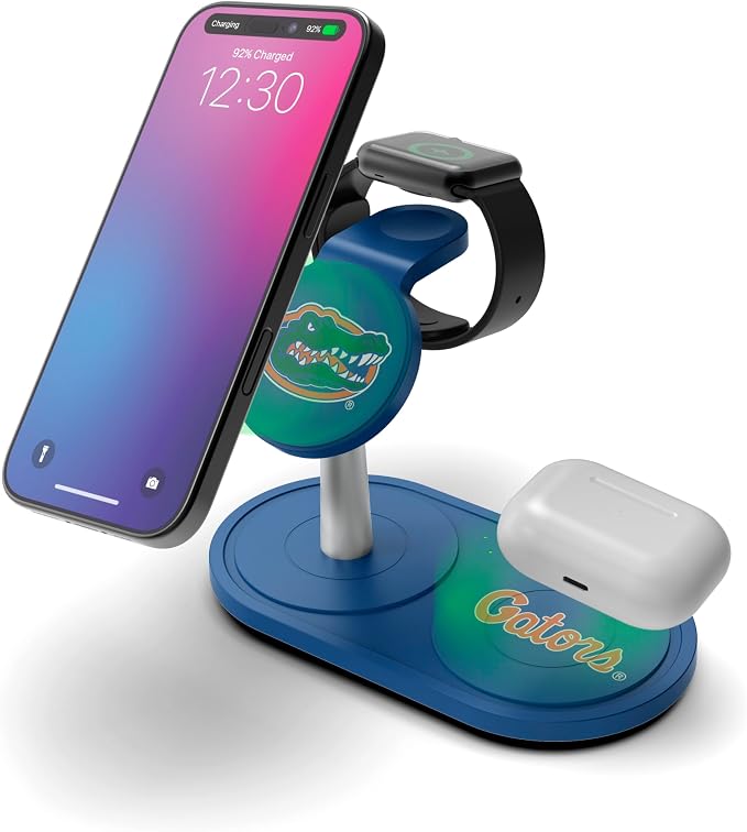 SOAR Collegiate 3-in-1 Wireless Charging Station