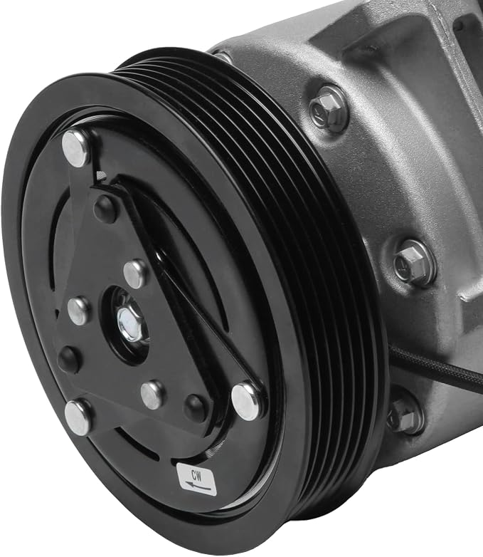 AC Compressor with Clutch - A/C Compressor Compatible with Nissan Altima & Sentra 2.5L 2007-2012 - Replaces 92600ZN40B, 92600JAOOA, 92600-ZN40B, 10886C, CO1886C - HVAC Air Conditioner Compressor