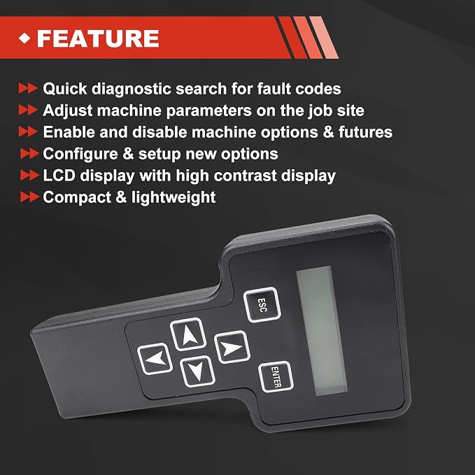 1600244 Handheld Analyzer Diagnostic Tool 2901443 1001249695 Analyzer and Cable Kit Compatible with JLG Scissor Lift 6RS 10RS 1932RS 3248RS 1230ES JLG Boom Lift H800AJ Include Instruction