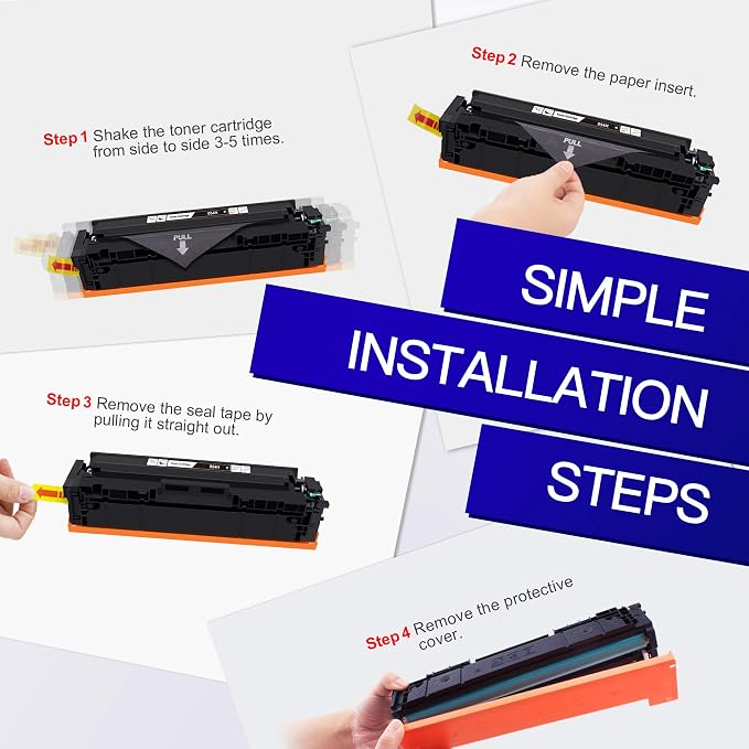 GPC Image Compatible Toner Cartridge Replacement for Canon 054H 054 CRG-054 to use with Canon Color ImageCLASS MF644Cdw MF642Cdw LBP622Cdw MF641Cw Toner Printer Tray (2 Black)