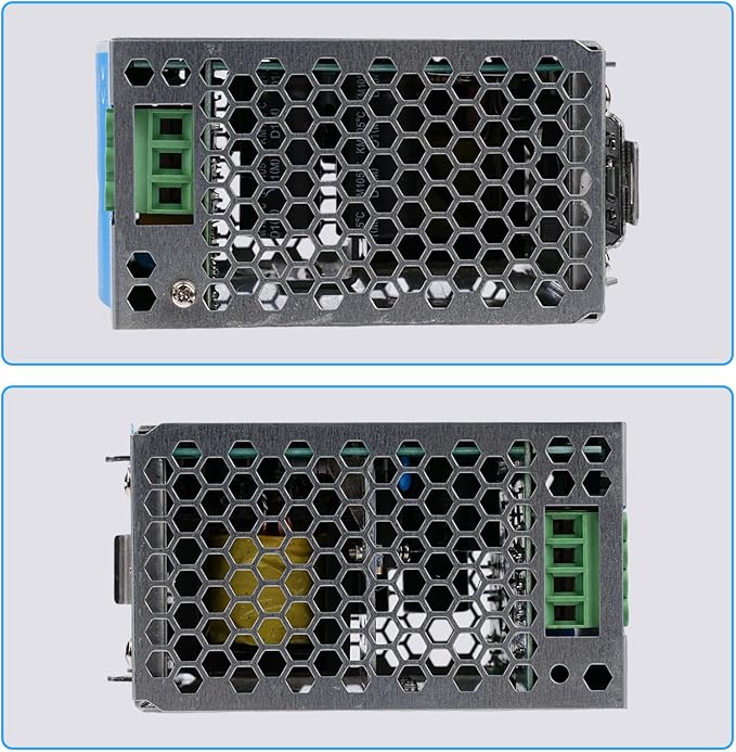 ZPSHYD ZPSHYD DIN Rail Power Supply, 240W 24V 10A Industrial AC to DC Converter Multiple Protections 100-220V Input for LED Lighting, CCTV, 3D Printer, CNC Machine