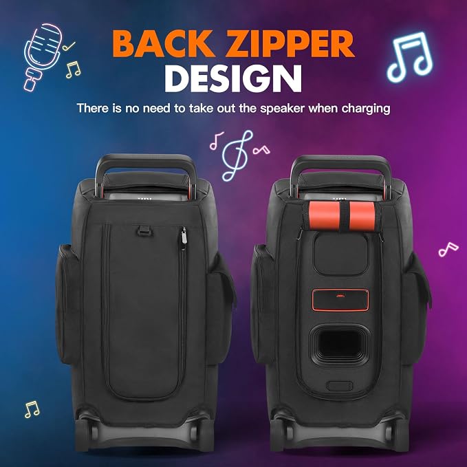 Speaker Cover Compatible with JBL PartyBox 520, Scratch-Resistant, Dustproof, Portable with Storage Bag for Outdoor and Lightweight Travel Cover