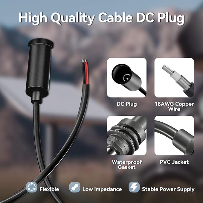 Starlink Mini 12V Adapter, Carsupro DC to DC Step Up Converter 12V/24V to 30V 3.5A Smart Boost Starlink Mini Power Supply DC Cable with Waterproof Port for RV, Battery Bank, Marine, Solar