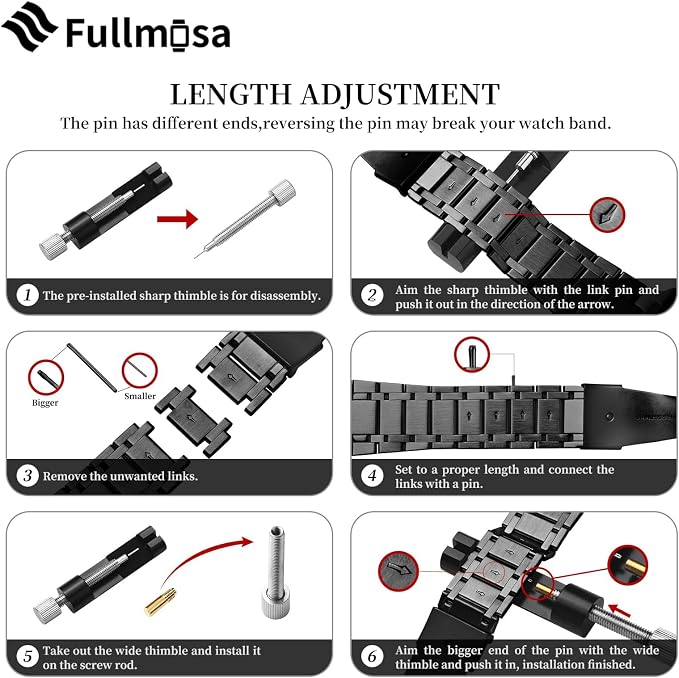 Fullmosa Bands Compatible with Apple Watch Band 45mm 44mm 42mm, Stainless Steel iWatch Band with Case for Apple Watch Series 9 8 7 6 5 4 3 2 1 SE3/2/1, Black