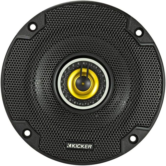 KICKER 46CSC44 CS-Series CSC4 4-Inch (100mm) Coaxial Speakers, 4-Ohm (Pair)