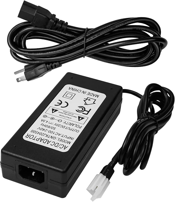 Upgrade KIT0480 Adapter Power Brick, 20V 4.5A AC/DC Switching Power Supply Cord Cable Fit for Century Ironwood Traeger Pro Redland Silverton Timberline Grilles, Battery Charger Replace ELE143