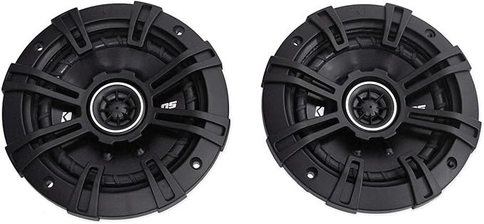 2 Kicker 43DSC504 D-Series 5.25" 200W 2-Way 4-Ohm Car Audio Coaxial Speakers