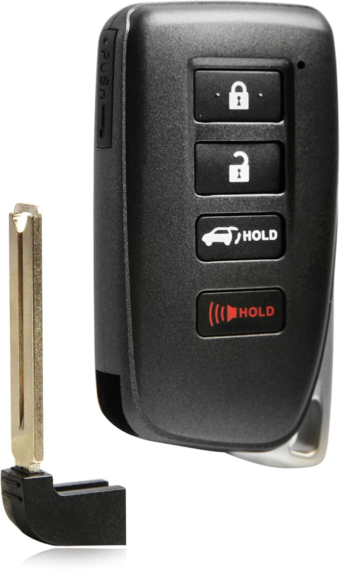 USARemote Key Fob Replacement Keyless Entry Remote for 2016 2017 2018 2019 2020 2021 Lexus LX570 RX350 RX350L RX450H RX450HL 4-Button Proximity Smart Key (HYQ14FBB, G Board 0010, 89904-0E160)