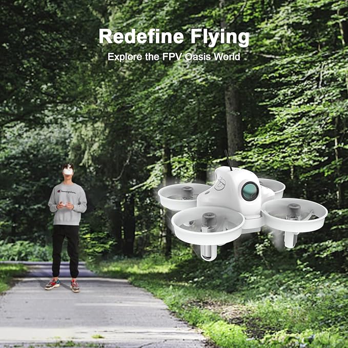 APEX FPV Drone Kit,FPV Goggles,First-person view drone,FPV Racing Drone for Beginners,Low-Latency 5.8G Transmission, easy control,Drop-Resistant,VR70-2.0