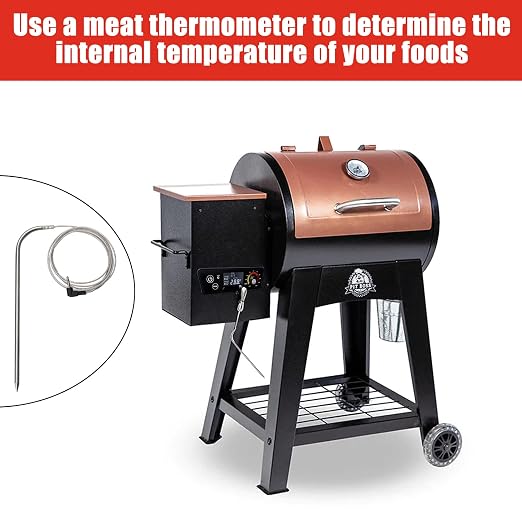 Digital Controller Kit for Pit Boss Grills P7-340/700/1000,Digital Trapezoid Control Board Compatible with Pit Boss Classic/Austin XL/Tailgater/with 2*Meat Probes, RTD Temperature Probe
