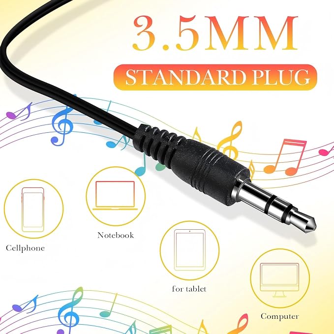 Kanayu 100 Pack Wired Earbuds Bulk for Classroom Ear Headphones Wired Basic Student Earbuds No Microphone with 3.5MM Jack for Class Laptop School Library, Individually Bagged (Yellow)