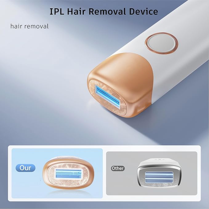 Hand-held Hair Removal Device,Light Based Over-The-Counter Hair Removal,Model(s): CT05 (Gold)
