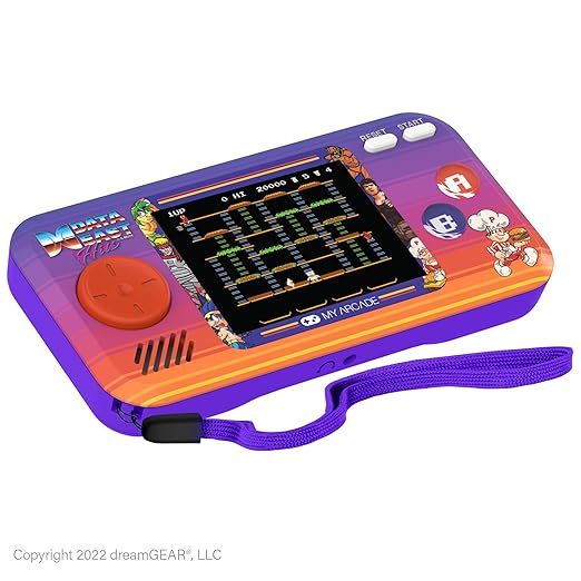 My Arcade Data East Pocket Player: Portable Gaming System with 308 Preloaded Retro Games, 2.75" Color Screen, Speakers (DGUNL-4127)