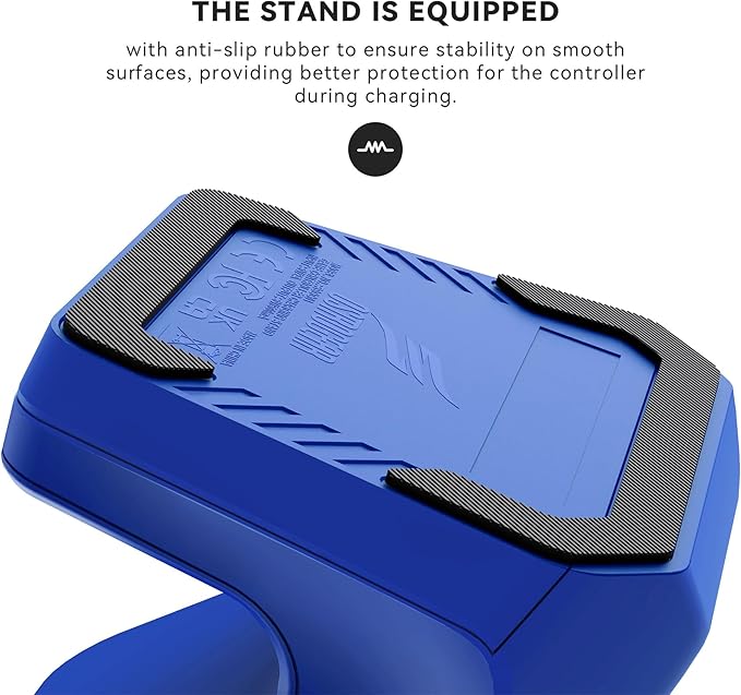 Charging Station Dock for Xbox Elite Series 2 Controller, Magnetic Charger Stand for Xbox Elite Series 2 Core Controller with Type C Charging Cable, LED Indicator - Blue