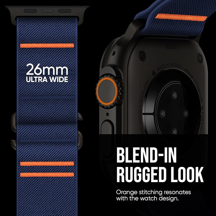 Suitisbest 2 Pack Sport Band Compatible with Apple Watch Ultra Band 49mm 46mm 45mm 44mm 42mm 41mm 40mm 38mm, Stretchy Sport Loop Strap for iWatch Series 11 10 9 8 7 6 5 4 3 2 1, SE 3 2 1, Ultra 3 2 1