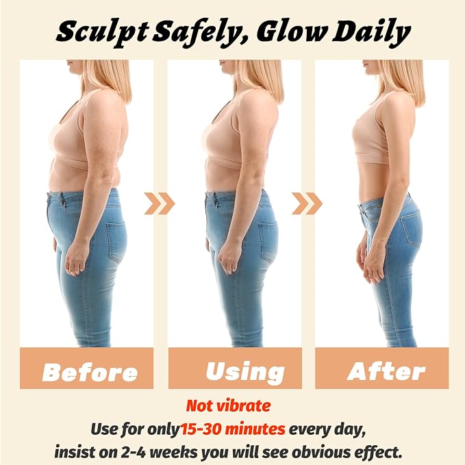 CENXIGO Body Sculpting Machine-Professional Cellulite Remover for Legs, Belly, Hip, Arm,Portable Massage Tool for Women