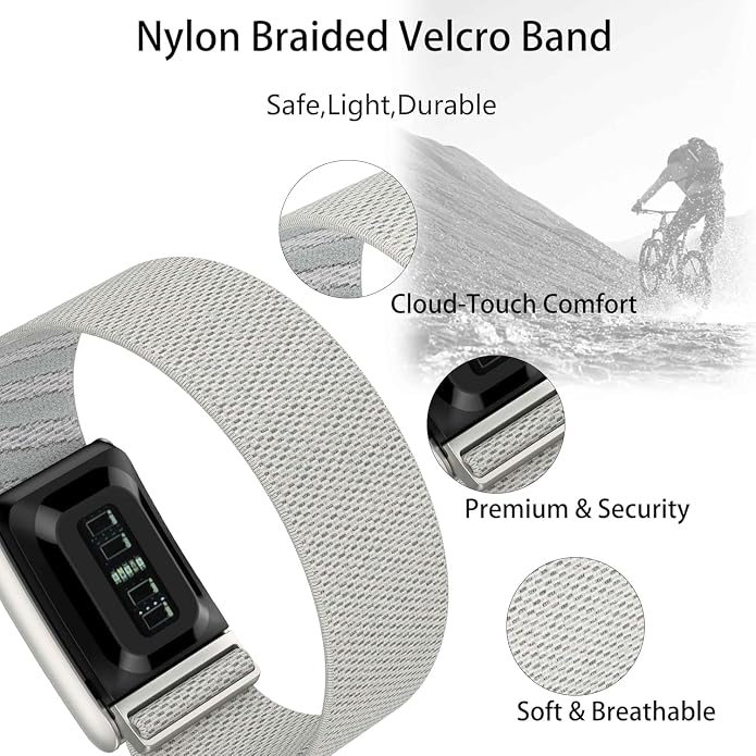 DADO Nylon Soft Band Compatible with WHOOP 5.0, One, Peak, and Life | Adjustable, Durable & Secure Fit Strap | NOT for Gen 4