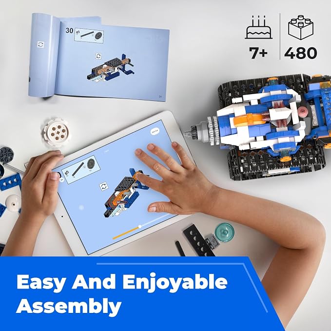 Apitor Robot X 12-in-1 Programmable APP RC Robot and Robot J 6-in-1 Programmable STEM Learning Toy