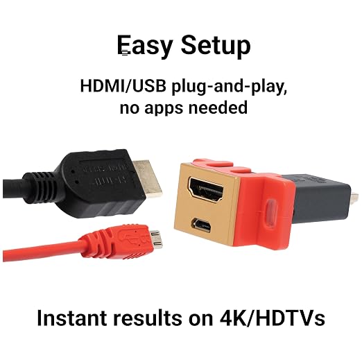 Marseille mClassic OG - Restore Your TVs Game Mode Image Quality, Lag Free, on Nintendo Switch, Xbox, PlayStation, Gamecube, N64, Wii, SNES, and More - Supports 1440p/60hz