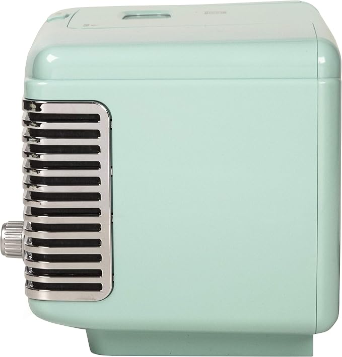 Crosley CR612B-AB Corsair Tabletop AM/FM Bluetooth Radio with CD Player and Dual Alarm Clock, Aqua Blue