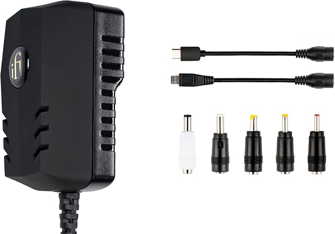iFi SilentPower iPower2 - Low Noise DC Power Supply - Upgrade Your Audio/Video/Electronics (12V / 1.8A)