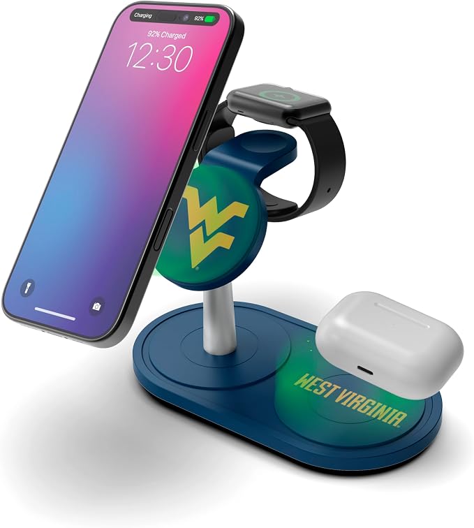 SOAR Collegiate 3-in-1 Wireless Charging Station