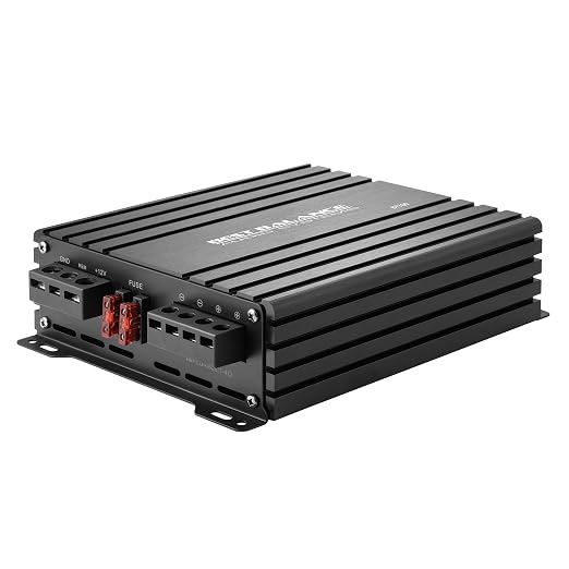 Mono Amplifier,700W RMS Continuous Power,Digital Class D Amp,1 Ohm Stable,Specifically Designed for High-Power Subwoofers