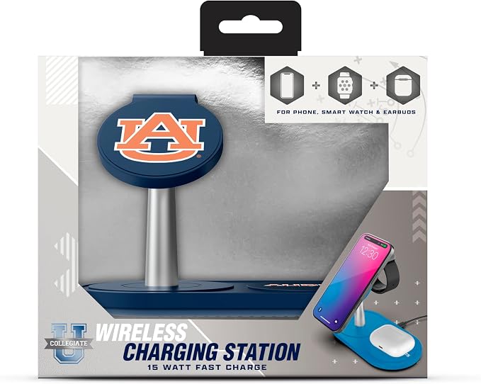 SOAR Collegiate 3-in-1 Wireless Charging Station