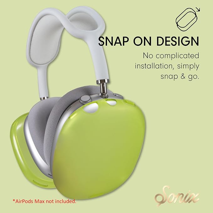 Sonix Protective Case for AirPods Max 2 & 1 | Headphones Cover | Frosted Matte Citrine