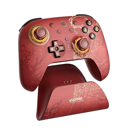 8BitDo Ultimate 2 Wireless Controller for Windows PC, Apple, Steam & Android, TMR Joysticks, Hall/Tactile Triggers, Motion Control, RGB Fire Ring, 1000Hz Polling Rate - WUCHANG: Fallen Feathers